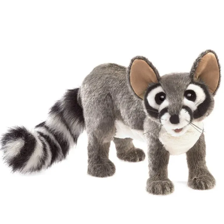 Peluche marionnette Bassaris rusé