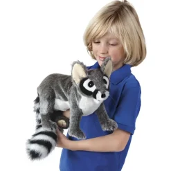 Peluche marionnette Bassaris rusé
