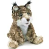 Peluche marionnette Bébé Lynx