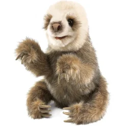 Peluche marionnette Bébé Paresseux