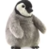 Peluche marionnette Bébé Pingouin Empereur