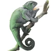 Peluche marionnette Caméléon