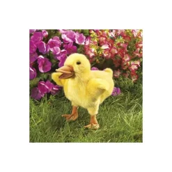 Peluche marionnette Caneton