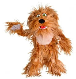 Peluche marionnette chien Hein-Hecktor