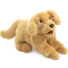 Peluche marionnette Chiot Golden Retriever