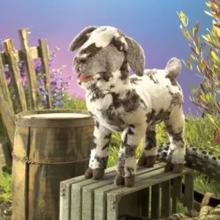 Peluche marionnette Chèvre hurlant