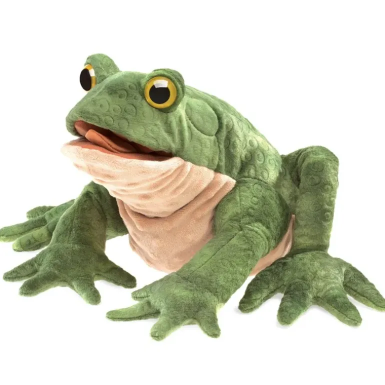 Peluche marionnette Crapaud