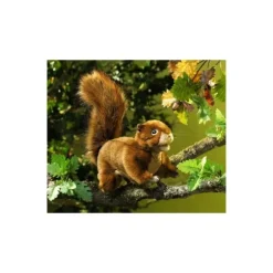 Peluche marionnette écureuil