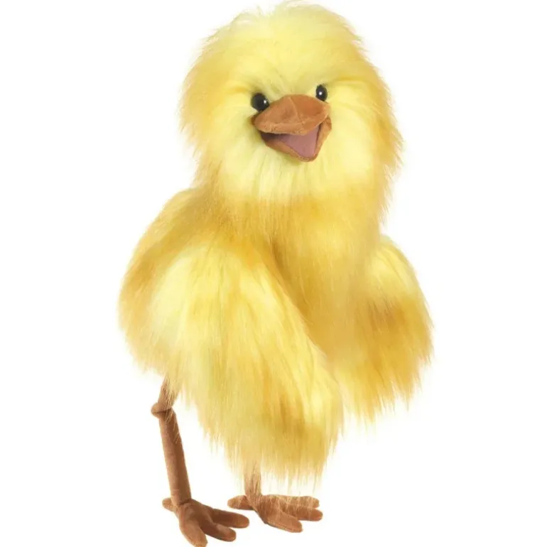 Peluche marionnette Drôle d'oiseau - Funny Bird®