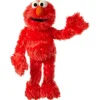 Peluche marionnette Elmo de 1 rue Sésame - 65 cm
