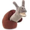 Peluche marionnette Escargot