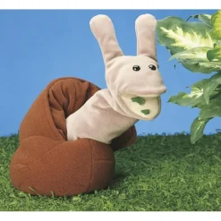 Peluche marionnette Escargot