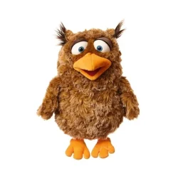 Peluche marionnette Eulalie le Hibou
