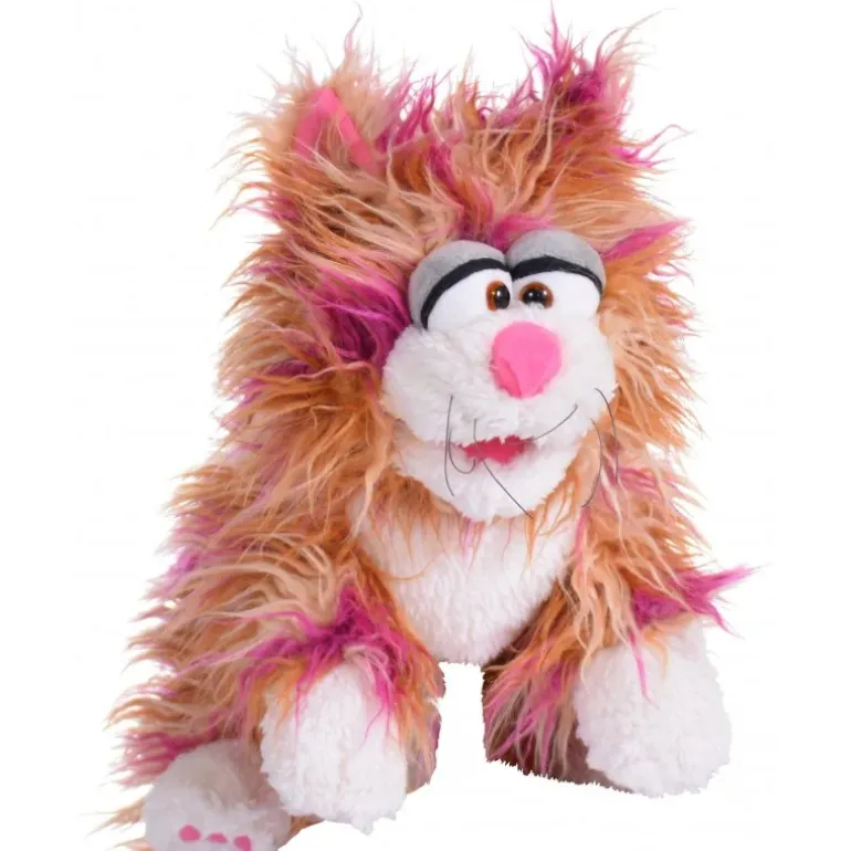 Peluche marionnette Frau Schmittchen le chaton