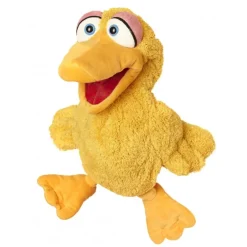 Peluche marionnette Gisela le canard