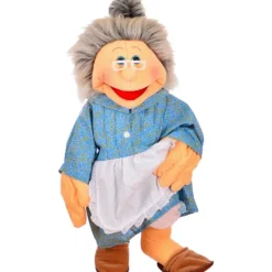 Peluche marionnette Grand-mère - 65 cm