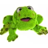 Peluche marionnette grenouille Rolf