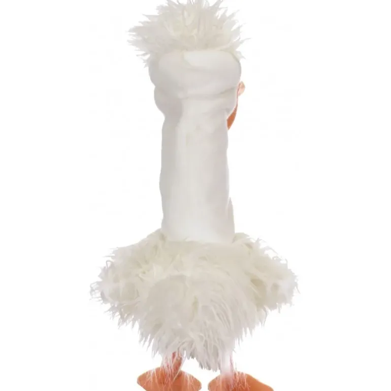 Peluche marionnette Gundula l'oie