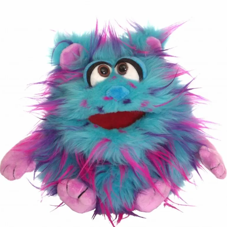 Peluche marionnette Hupe, le petit monstre