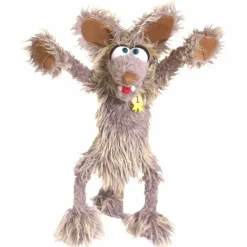 Peluche marionnette Jörg Schlawenski le coyote