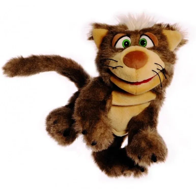 Peluche marionnette Kolman Le chat