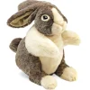 Peluche marionnette Lapin hollandais