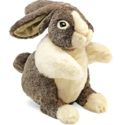 Peluche marionnette Lapin hollandais