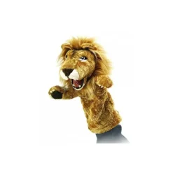 Peluche marionnette Lion