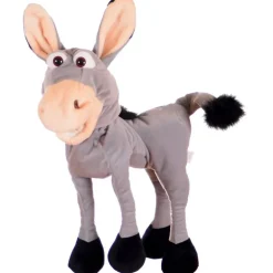 Peluche marionnette L’âne Fridulin