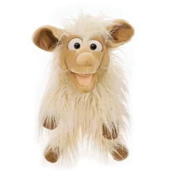 Peluche marionnette Lucy l'agneau