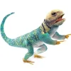 Peluche marionnette Lézard à collier
