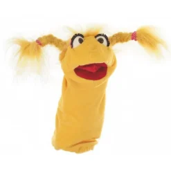 Peluche marionnette Mademoiselle pipelette