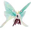 Peluche marionnette mini papillon lune