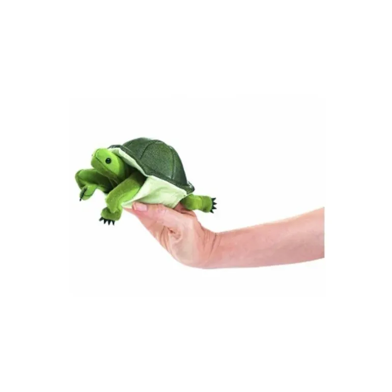 Peluche marionnette Mini tortue