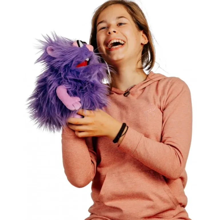 Peluche marionnette monstre Mops