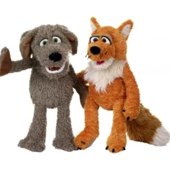 Peluche marionnette Mr Fox le Renard