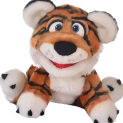 Peluche marionnette Paco le tigre
