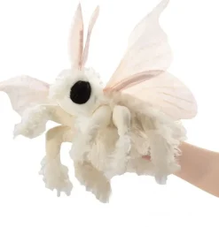 Peluche marionnette papillon caniche du Venezuela