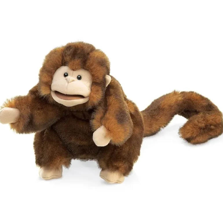 Peluche marionnette Petit Singe