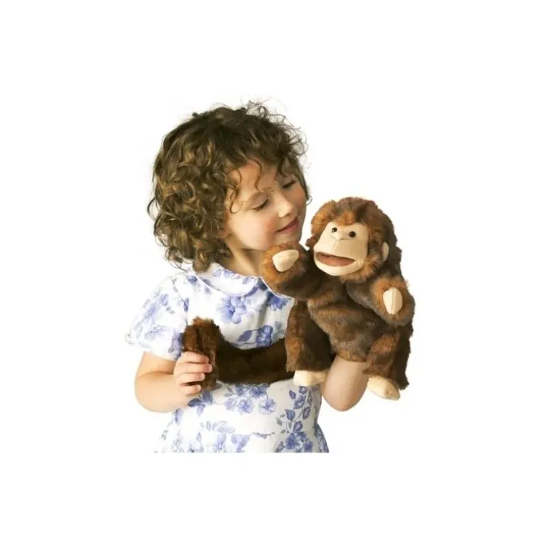 Peluche marionnette Petit Singe