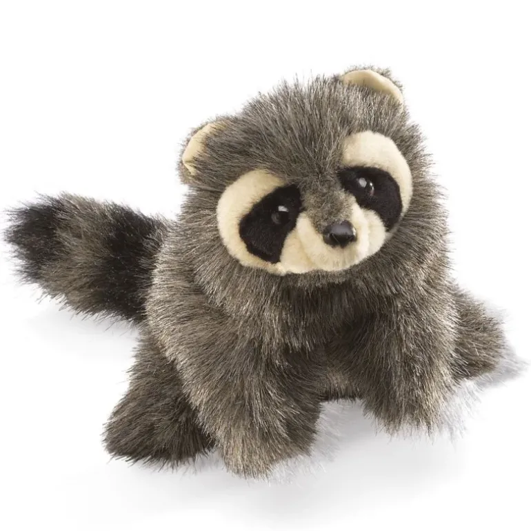 Peluche marionnette Petit Raton Laveur