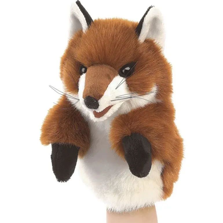 Peluche marionnette Petit renard
