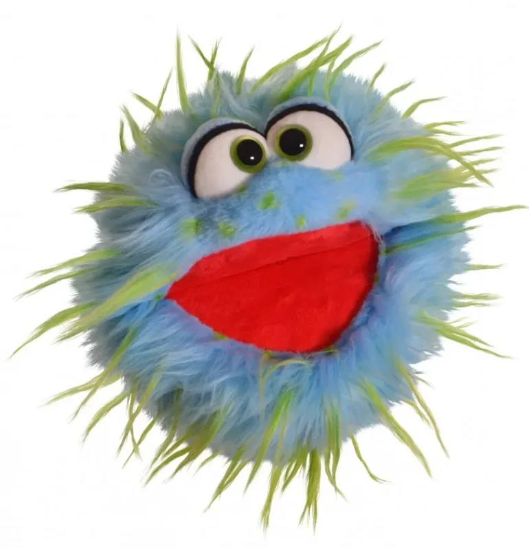 Peluche marionnette petit monstre Sutsche