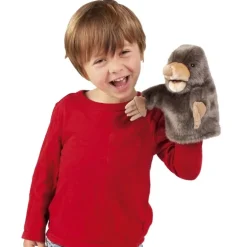 Peluche marionnette Petite Taupe