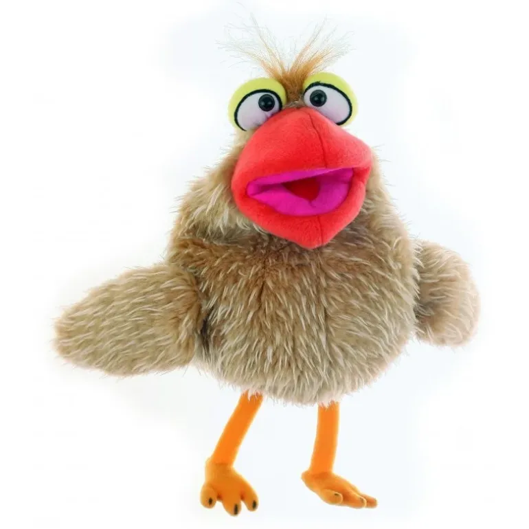 Peluche marionnette Petronella Piepspatz