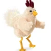 Peluche marionnette Poulet funky