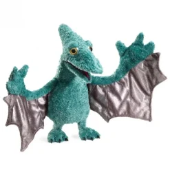 Peluche marionnette ptérodactyle (ptérosaure)