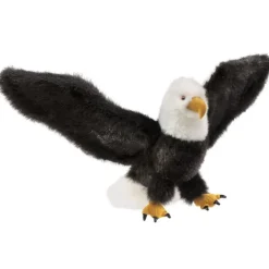 Peluche marionnette Pygargue à tête blanche