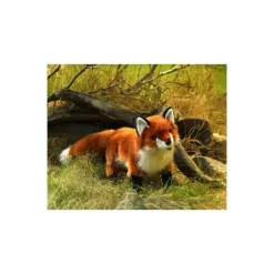 Peluche marionnette Renard Roux