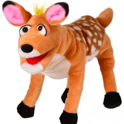 Peluche marionnette Rosalinchen le faon